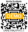 Demo einer mobilen Bordkarte der Lufthansa