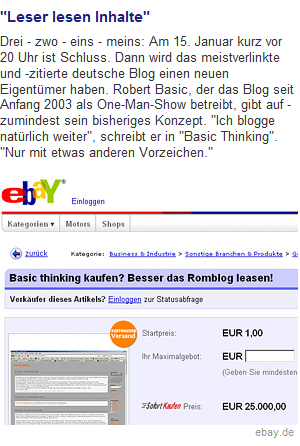 Fake-Screenshot des Basic-Thinking-Verkaufsangebotes auf heute.de Fake-Screenshot des Basic-Thinking-Verkaufsangebotes auf heute.de